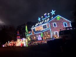 Do you have pine trees on your lawn? Family S Massive Christmas Lights Display Courts Controversy In Connecticut Town Abc News