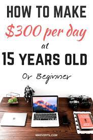 The easiest way to earn money as a 15 year old teenager is by doing online surveys. Pin On Wfh Making Opportunities