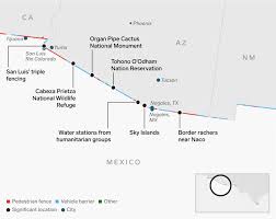 Yes, these three seemingly unrelated things are among the hundreds of items that (a) are subject to confiscation at one of california's sixteen border stations, and/or (b) will get you into trouble with one of california's 509 law enforcement agencies. Us Mexico Border Map Shows How Hard It Would Be To Build A Border Wall