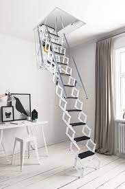 Fantozzi Electric Aluminium Concertina Loft Ladder Loft Ladder Loft Ladder