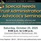 Special Trusts Administration & Advocacy Seminar  event image