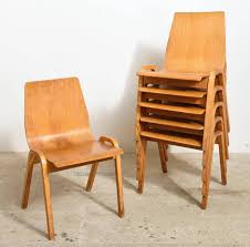 Cor Alons Bent Plywood Stacking Chairs 1950s Bent Plywood Chair Patchwork Chair Chair