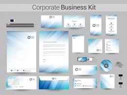 Corporate Business Kit Or Branding Design In 2020 Catalog Design Layout