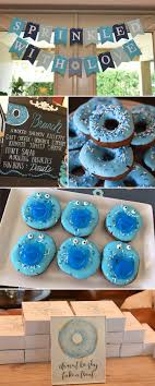 Baby Boy Donut Themed Baby Sprinkle Sprinkle Baby Shower Baby Boy Sprinkle Baby Sprinkle Decorations