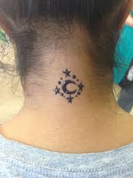 Moon And Stars Henna Tattoo Tattoos Pinterest Henna Tattoo Tattoos Feminine Tattoos