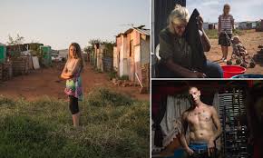 The white ghettos that blight South Africa | Daily Mail Online