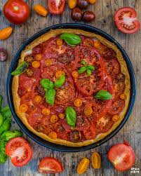 Knusprige Tomatentarte Vegan Mrs Flury Tart Tomaten Vegan Schnell Einfach Everyone Has An Idea And Ex Tomato Tart Vegan Fast Food Easy Healthy Recipes