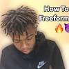 Drop fade with freeform dreads haircut haircut by: 1