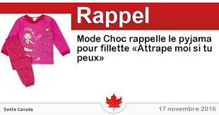 Mode Choc Rappelle Le Pyjama Pour Fillette Attrape Moi Si Tu Peux Circulaire En Ligne