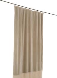 Le tissu de couleur grand teint offre une protection maximale contre. Rideau Occultant Velours Et Lin Modele Duo Beige Le Monde De Rose