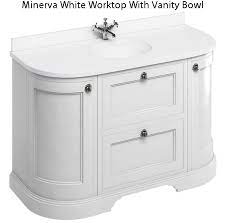 Kalessi is the leading bathroom vanity unit supplier in melbourne. Burlington 1340mm Curved Vanity Unit With Worktop And Basin Fc4w Bw13