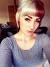 Ombre Red And White Hair