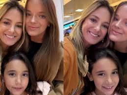 Ticiane Pinheiro leva Rafa Justus ao aeroporto: 'Coração apertado'