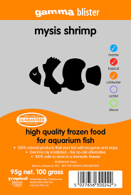 Tmc Gamma Blister Mysis Shrimp High Quality Frozen Food For Aquarium Fish 95g Frozen Food Food Animals High Quality Ingredients