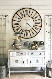 Magnolia Home Village Wall Clock Oversized Clock From The Magnolia Home Collection By Joanna Gain Magnolia Homes Magnolia Home Collection Magnolia Home Decor