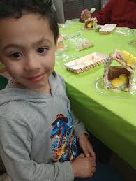 Adorable peep homes made by children