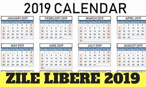 E adevarat ca ai multe concediu la jumatate de pret in bulgaria, fata de 2019. Zile Libere 2019 Cand Nu Se LucreazÄƒ Calendar