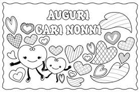 Disegni per la festa dei nonni da colorare e incorniciare disegni festa dei nonni da colorare Auguri Per I Nonni Biglietti Per La Festa Dei Nonni