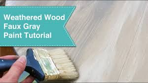 Faux effects® offers the most complete line of designer finishing mediums, decorative plasters and professional artist's supplies. Faux Gray Weathered Wood Grain Tutorial Youtube