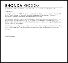 Jalindu2004@yahoo.com msida, july 26 just a sample job motivation letter to guide those who have not yet written job motivation letters. Ac Technician Cover Letter Sample Cover Letter Templates Examples