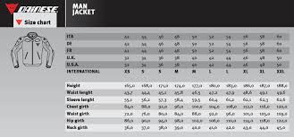 52 high quality dainese size chart suit