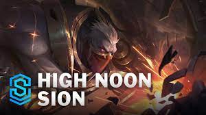 High Noon Sion Skin Spotlight - League of Legends - YouTube