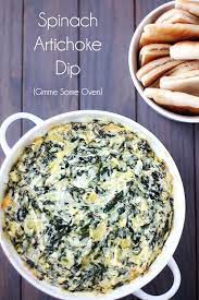 Gimme Some Oven Spinach Artichoke Dip Recipe Recipes Appetizer Recipes