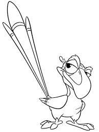 Maybe you would like to learn more about one of these? Bird Zazu Coloring Page 1001coloring Com