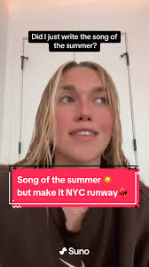 song of the summer but give it an NYC runway beat @Girl On Couch #suno  #sunoai #write #song #summer #songofthesummer #looking #man #finance #blue  #eyes #trust #fund #trustfund #height #song #runway ...