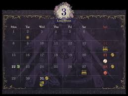 If the font doesn't exist, could you recommend something similar? Month 3 Free Time To War Fire Emblem Three Houses Neoseeker