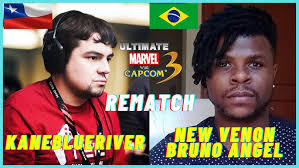 UMVC3 KANEBLUERIVER (EVO CHAMP) VS NEW VENON/BRUNO ANGEL FT10 REMATCH
