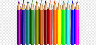Seni Pensil Warna Razorbacks Color S Pensil Warna Krayon Png Pngwing