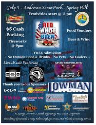 Hpr softball league will run from march to may. The Hernando County Parks And Recreation Department Will Host Its Annual Red White And Brew Event Beginning At 5 P M On July 3 2021 At Anderson Snow Park Located West Central Florida