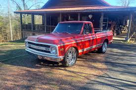 Image result for Light Red 1968 Truck