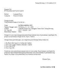 Kedua contoh surat lamaran di atas, dapat membantu kamu membuat surat lamaran cpns yang benar. Contoh Membuat Lamaran Kerja Driver Traktor Bang Yus
