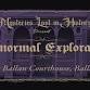 Paranormal Explorations at Ballan Courthouse