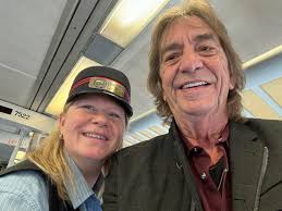 Always makes my day when I meet a supporter of the band outside of a  performance . Meet Christine who is a conductor