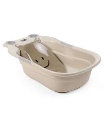5.0 из 5 звездоч., исходя из 5 оценки(ок) товара(5). Babyhug Large Bath Tub With Bath Sling Smiley Print Brown Online In India Buy At Best Price From Firstcry Com 3058415