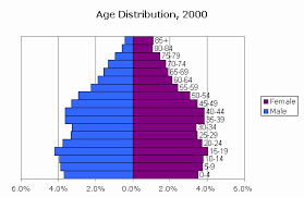 Censusscope Population Pyramid And Age Distribution