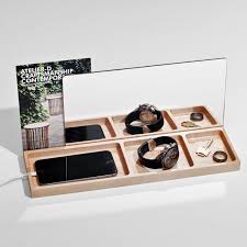 New Maple Organizers From Atelier D Desk Organization Vanity Desk Wooden Desk Organizer