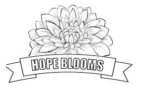 Join in the global cheering trends (clapping for healthcare professionals, rainbows in windows, etc.) with your own coloring pages from picture hope. Hope Blooms Coloring Pages Greenhouse17