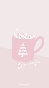 Light Pink Christmas Wallpaper Iphone