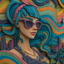 California Images with Various Art Styles and Themes