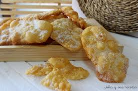 Las orejuelas son un postre típico de palencia que se elabora en cuaresma. Julia Y Sus Recetas Orejas De Carnaval Con Azucar