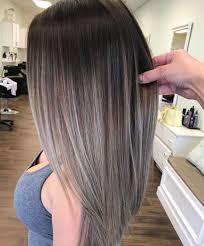 Best Hair Color To Cover Gray For Brunettes Revuebretagnes Com Balayage Straight Hair Ash Brown Hair Color Brown Hair Balayage