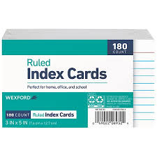 Read the following ten ideas before you give your final answer.how index cards have their place in speaking class, too. Index Cards Walgreens