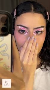 Butterfly eyes makeup vibes ✨🎀🪽 , #ChicCharm , #ButterflyEyes ,  #MakeupInspo , #CreativeMakeup , #EyeMakeup , #ButterflyVibes , #MakeupArt  , #GlamLook