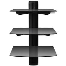 Check out our etagere murale selection for the very best in unique or custom, handmade pieces from our home & living shops. Meubles Audio Video Et Pour Home Cinema Etagere Murale Noire A 3 Tablettes En Verre Pour Dvd Cdiscount Maison