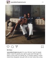 Runtown took to instagram to share the good news as well as a picture of the newborn. Your Girlfriend Is Ugly Speed Darlington To Runtown Global Pint