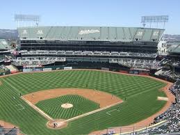 As Oakland Alameda Stadium Field View Mlb Al West